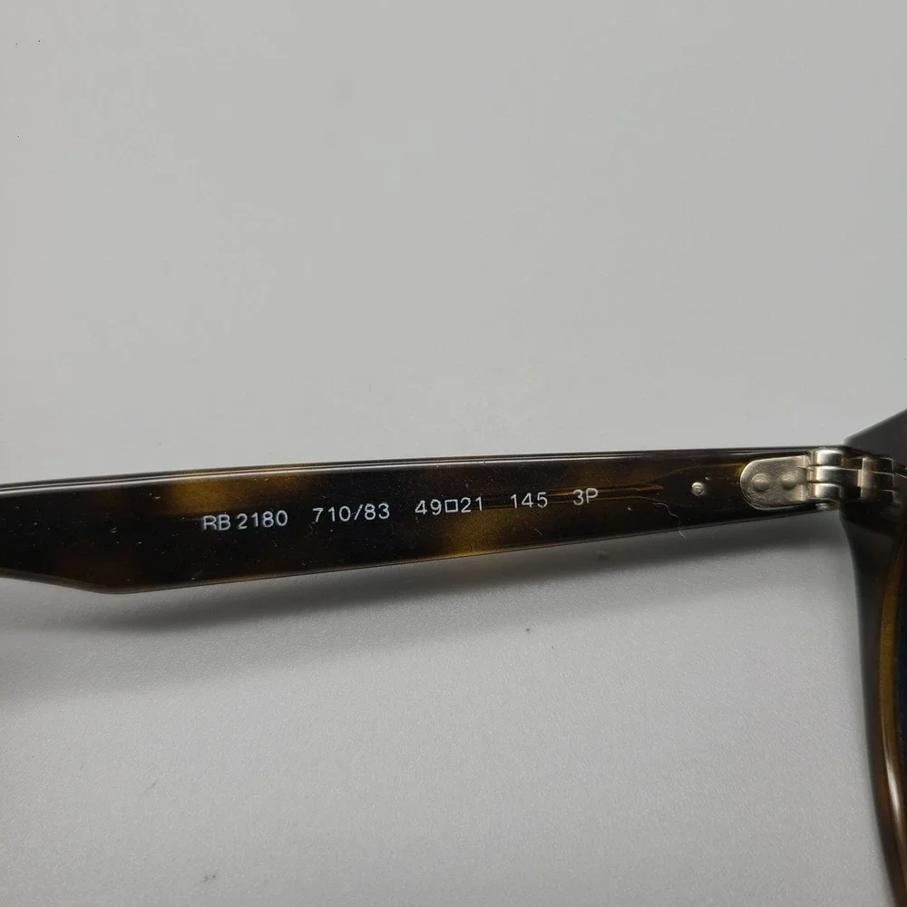 Ray-Ban RB2180 710/83 Tortoise Round Sunglasses Polarized 49mm Frame Only